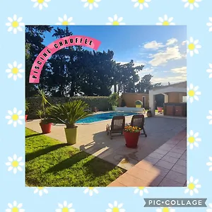 Flamenca - Piscine Chauffée Villa Châteaurenard